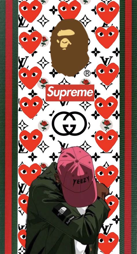 supreme bape louis vuitton and gucci background|supreme x louis vuitton jacket.